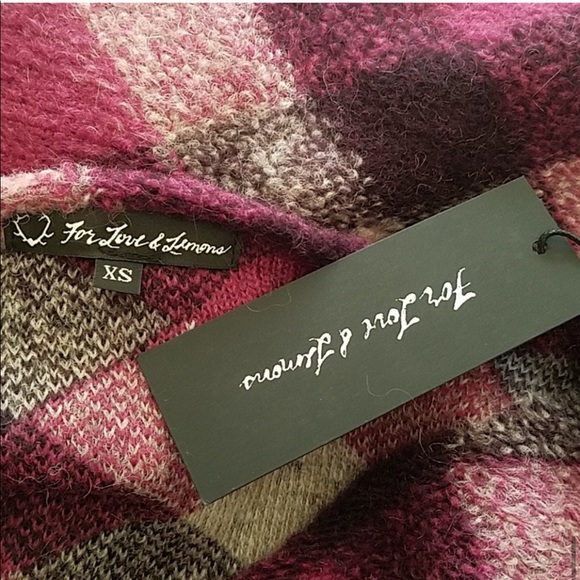 RARE FOR LOVE AND LEMONS RARE BILLY SWEATER IN PURPLE - Picture 7 of 8